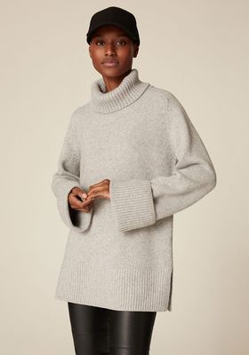 Merino Cashmere Off-Duty Jumper + Snood from Me&Em