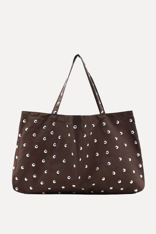 Stud Shopper Bag from Mango