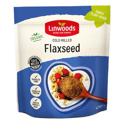 Milled Organic Flaxseeds from Linwoods 