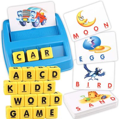 Matching Letter Spelling Word Game from Sunarrive