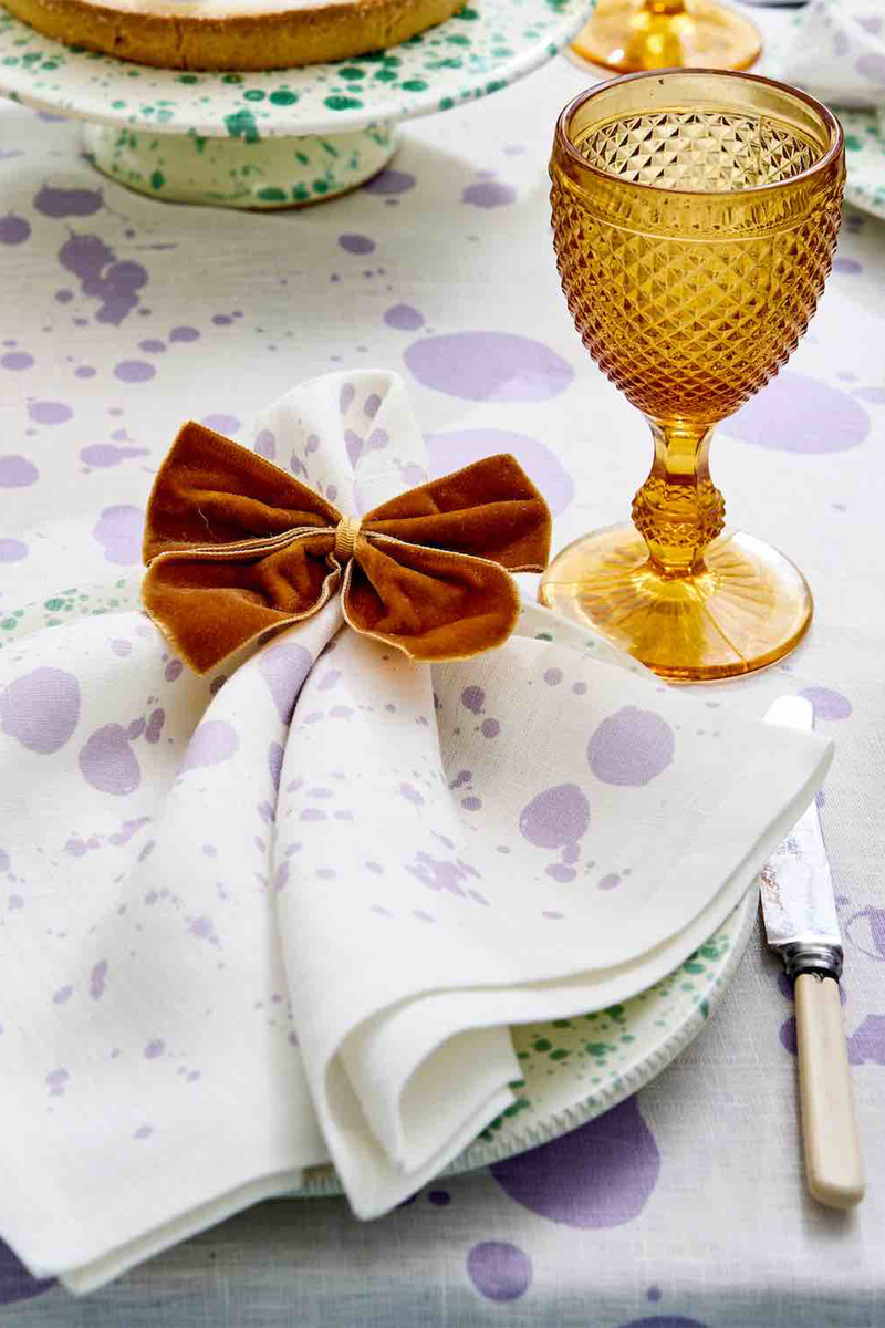 Splatter Napkins from Polkra x Hot Pottery