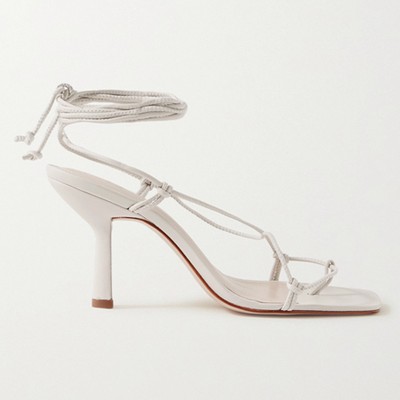 Knotted Leather Sandals from Porte & Paire