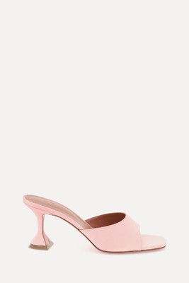 Lupita 95 Satin Mules from Amina Muaddi