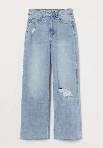 Wide High Ankle Jeans from H&M