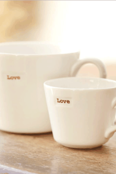 Keith Brymer Jones Love Espresso Cup from Lisa Angel