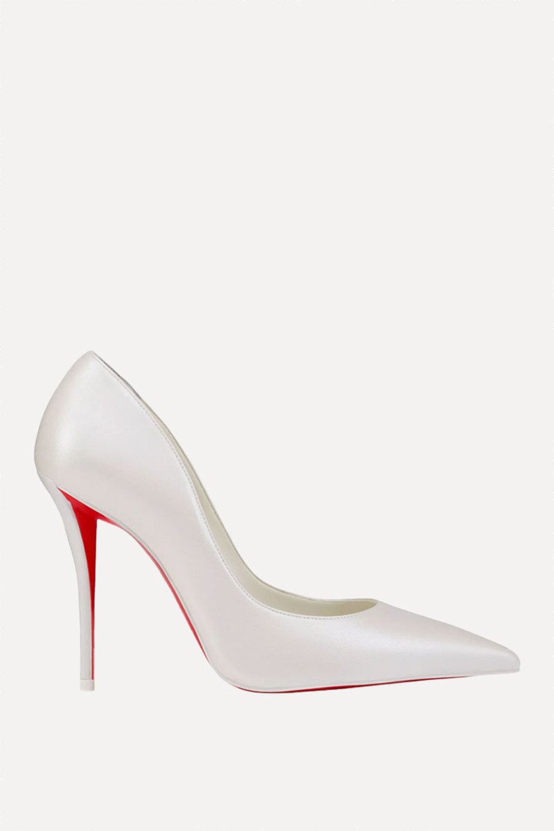 Miss Z 100 Leather Heeled Courts from Christian Louboutin