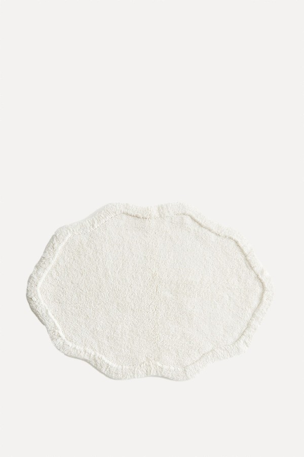Tufted Cotton Bath Mat
