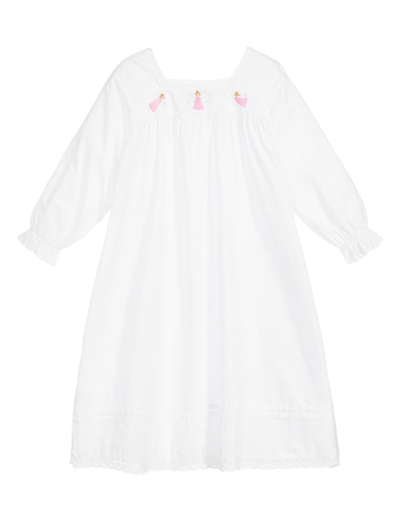 Girls White Cotton Nightdress from Powel Craft