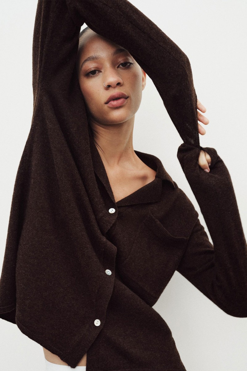 100% Wool Oversize Cardigan