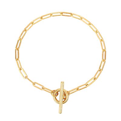 Love Link Gold-Tone Chain Bracelet from Otiumberg