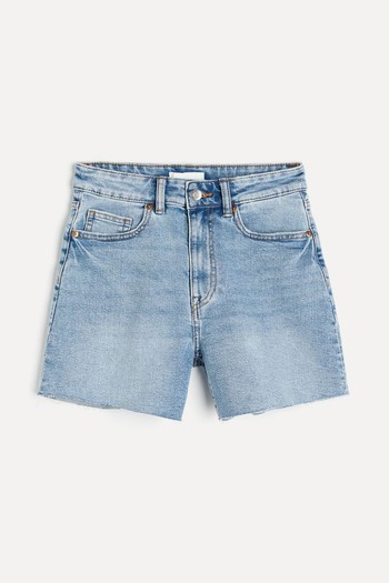 High Denim Shorts from H&M