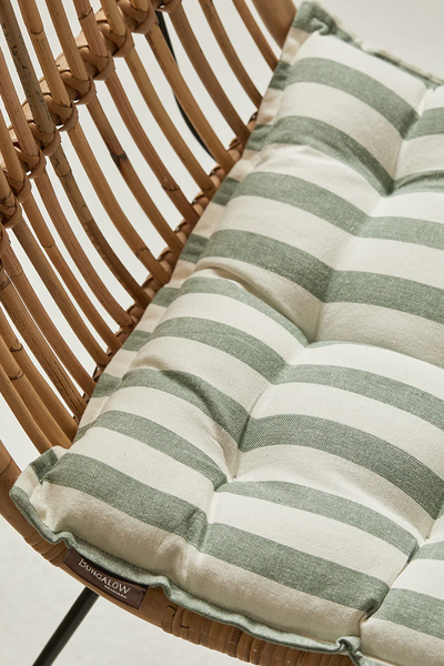 Vintage Striped Seat Cushion from Rose & Grey