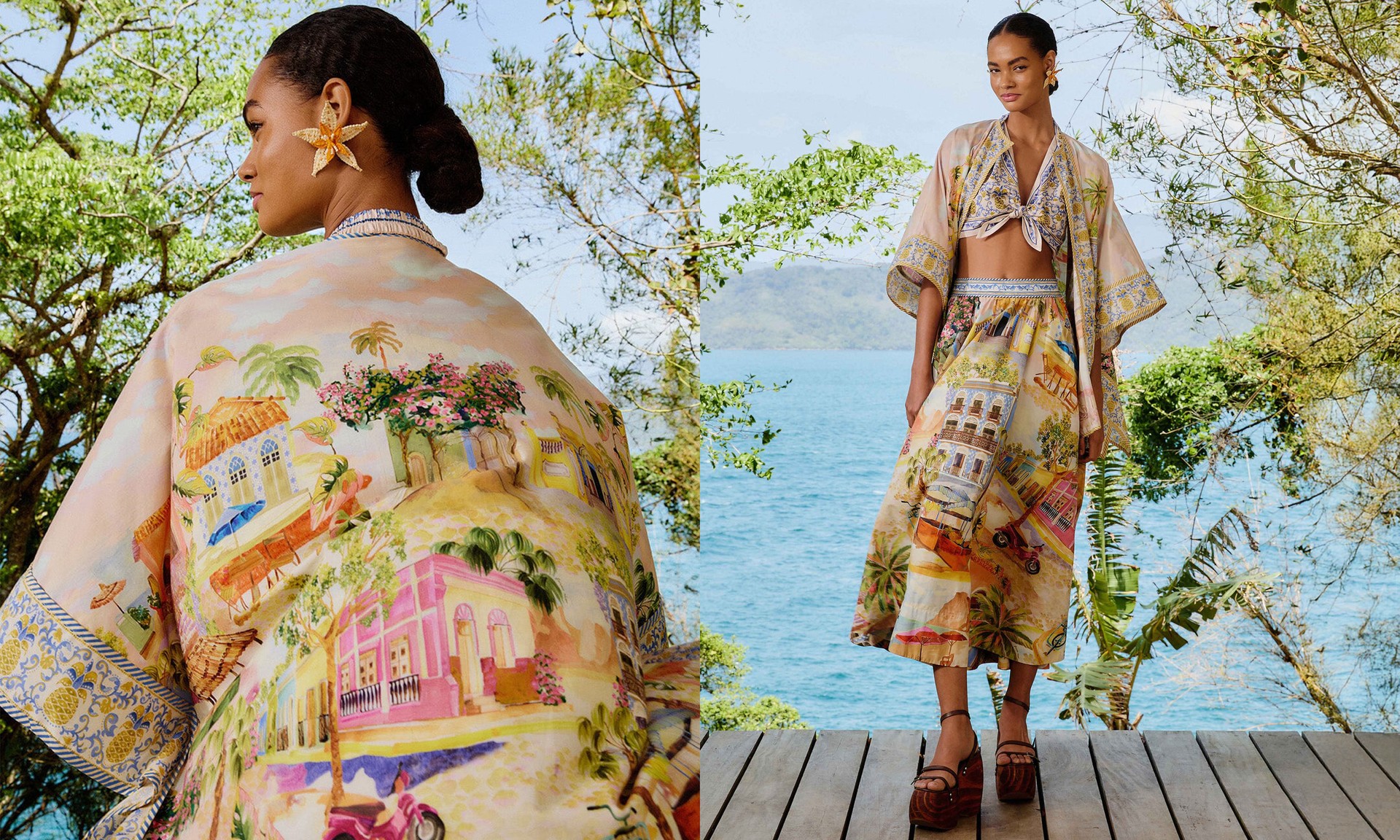 Aracati Organic Cotton Kimono from Farm Rio
