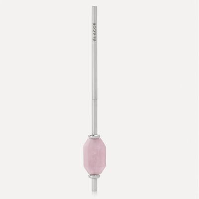 Rose Quartz Glacce Straw from Glacce