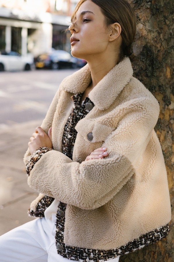 Teddy Shearling Jacket from Labeca
