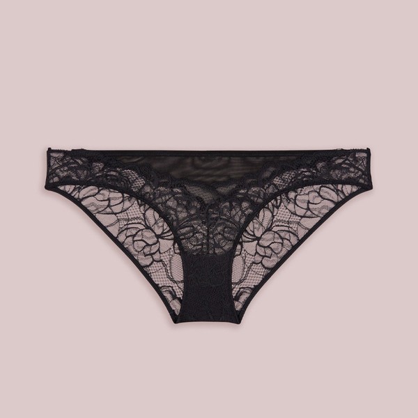 Soul Lace Bikini Brief In Black 