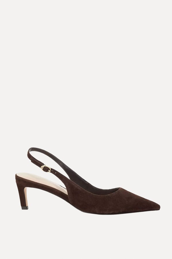 Celinna Suede Stiletto Heels from Dune London