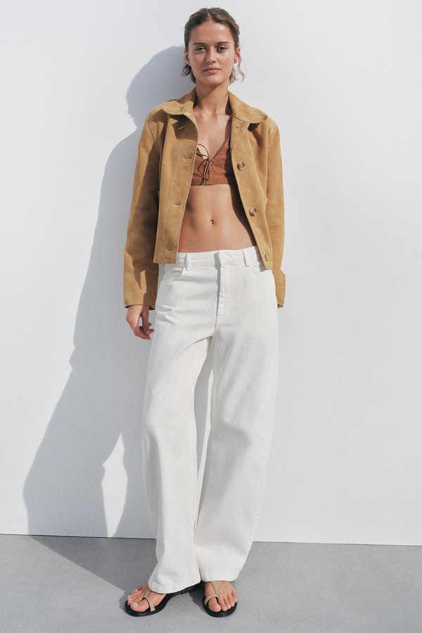 Barrel Mid-Rise Jeans from Zara