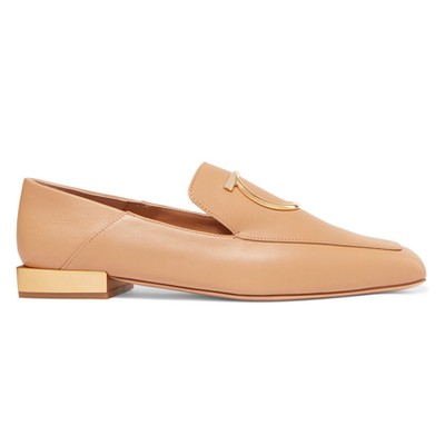 Lana Gancini-Plaque Leather Loafers from Salvatore Ferragamo