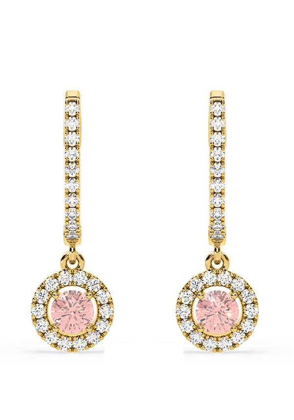 Diana Pink Lab Diamond