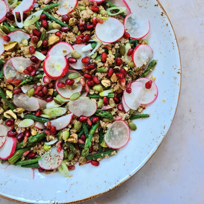 Clarissa Lenherr Quinoa Salad 