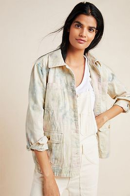 Tie-Dyed Utility Jacket from Anthropologie