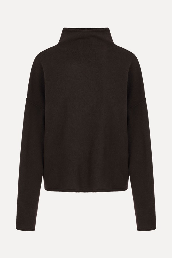 Super Soft Roll Edge High Neck Jumper