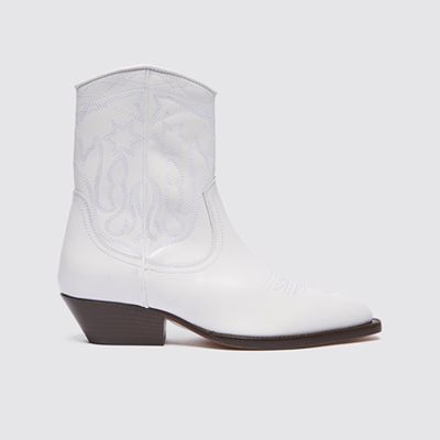 Leather Cowboy Boots from Sandro
