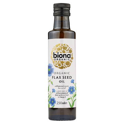 Cold Pressed Flax Seed Oil from Biona Organic