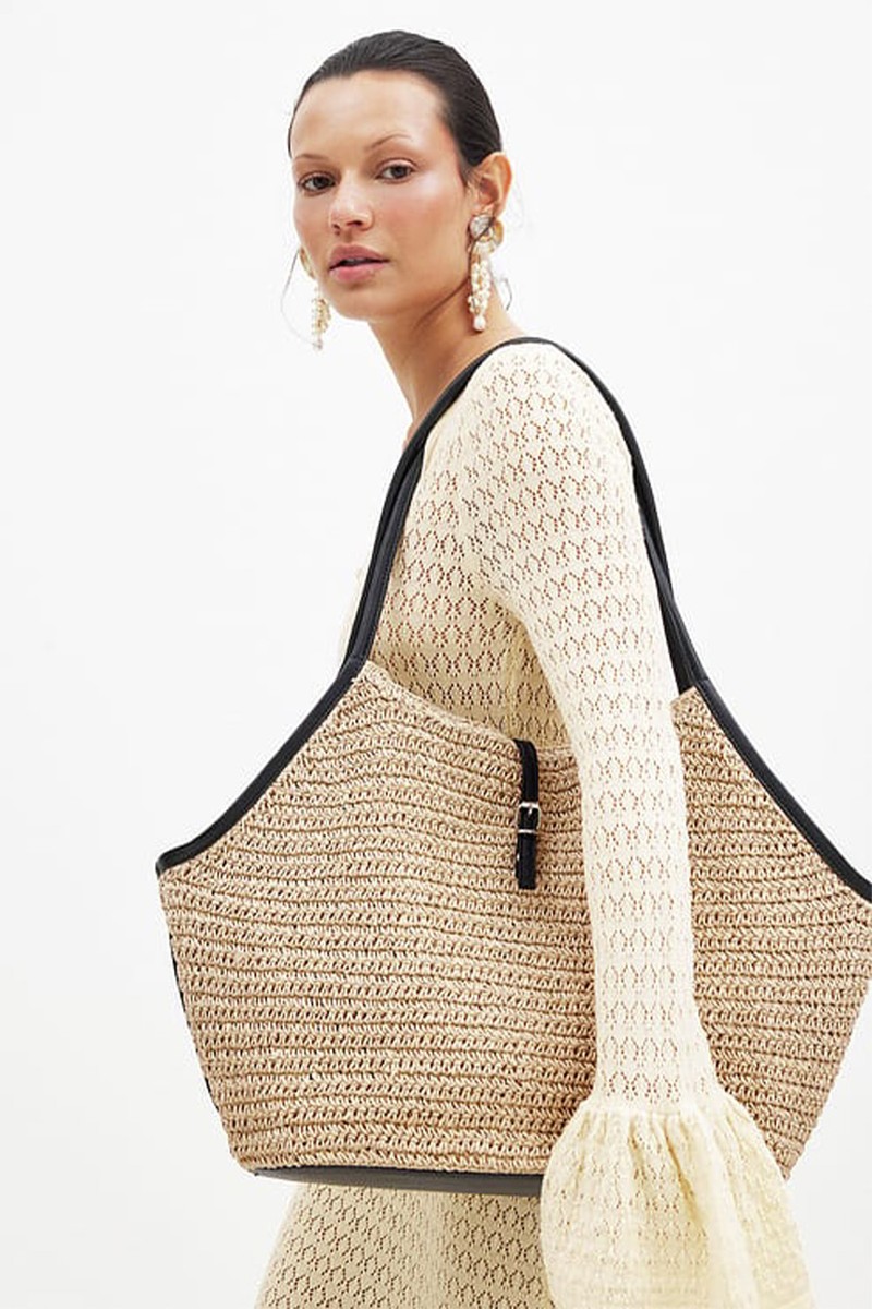 Raffia Tote Bag from NA-KD