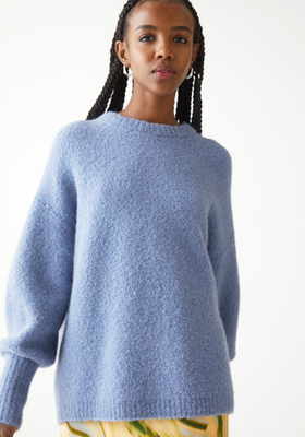 Oversized Alpaca Knit Sweater