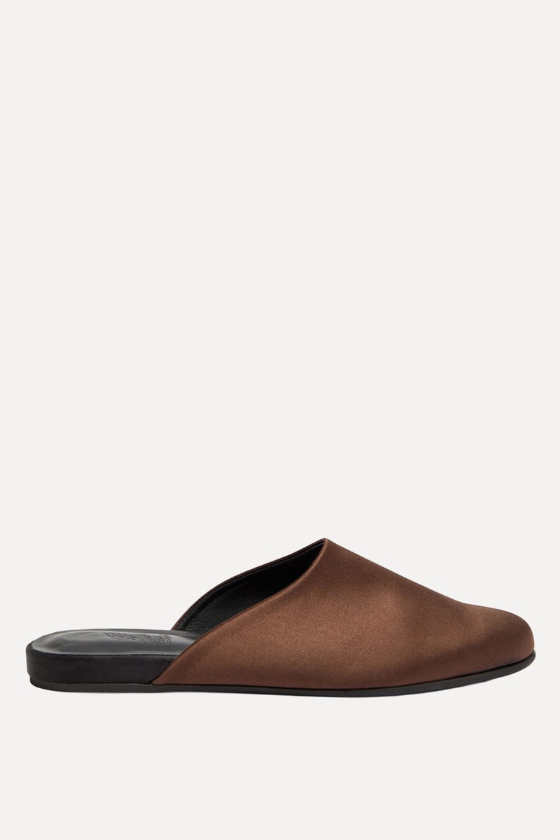 The Slipper Satin Mules from ANCIENT GREEK SANDALS