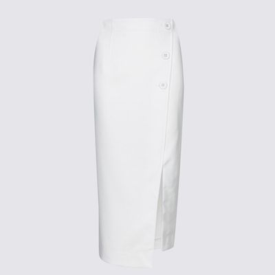 Front Split Pencil Skirt 