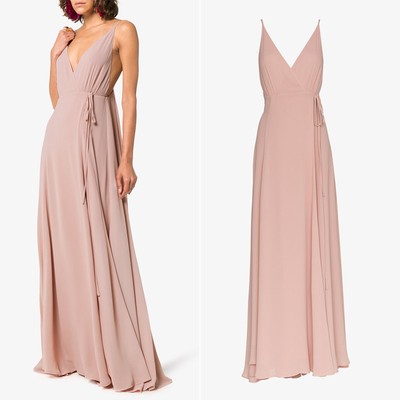 Callalily V-Neck Maxi Dress