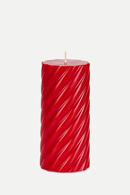 Textured Pillar Candle