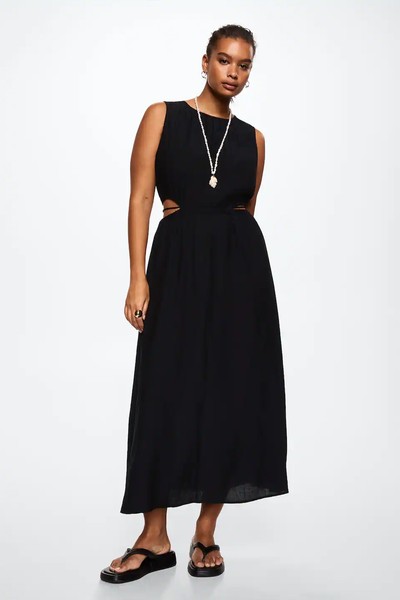 Side Slit Dress from Mango