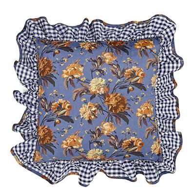 Decadent Blooms Liberty Print Square Cushion from Liberty