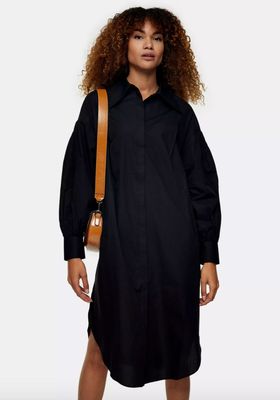 Black Oversized Shirt Dress, £49.99