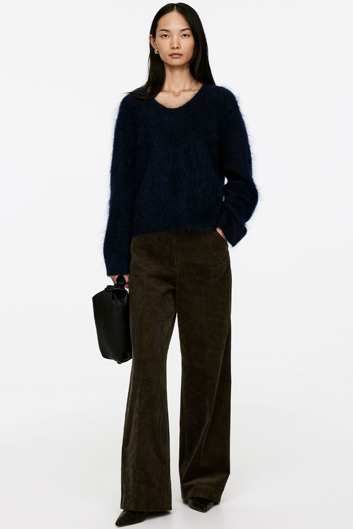 Wide-Leg Corduroy Trousers from ARKET