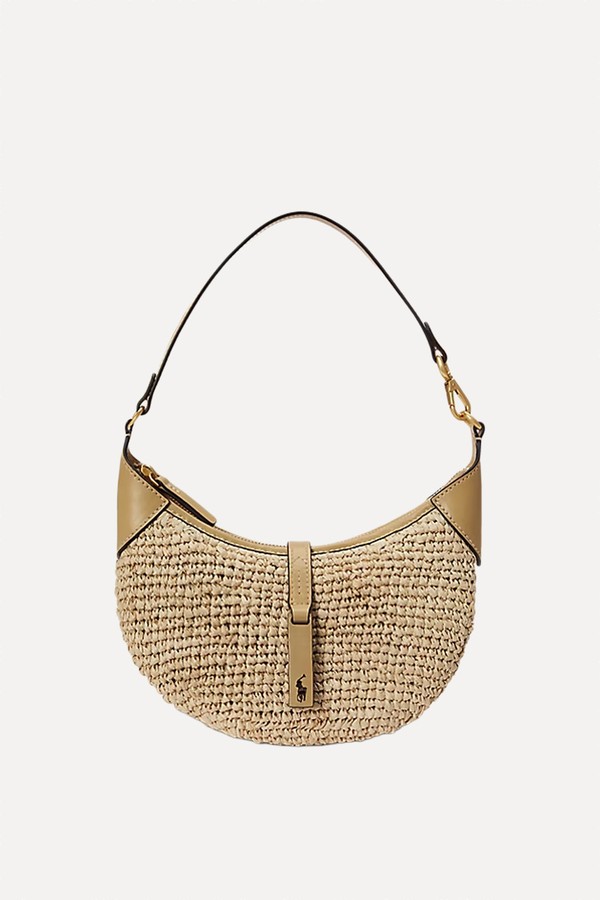 Polo ID Raffia Mini Shoulder Bag