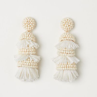 Tassel And Bead Earrings from H&M