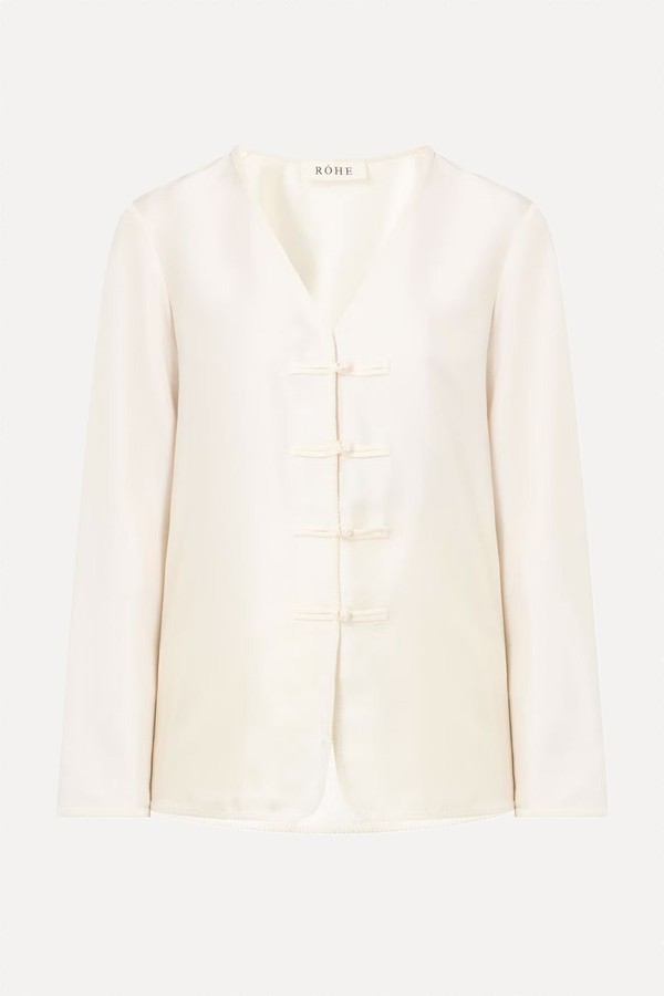 Pankou Silk Blouse from RÓHE