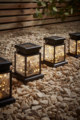 Four Solar Box Lanterns from Cox & Cox