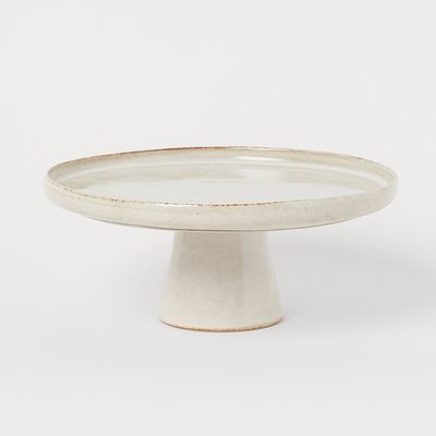 Stoneware Cake Stand