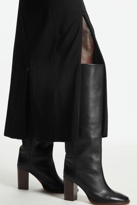 Knee High Leather Boots, £250