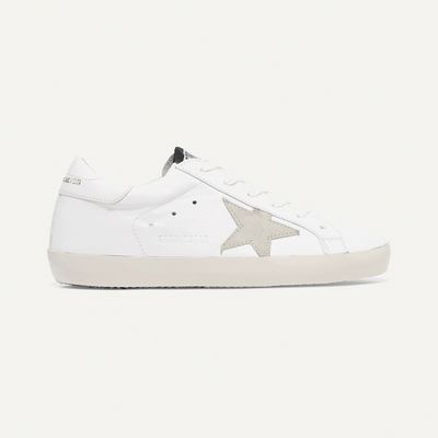 Superstar Leather & Suede Sneakers from Golden Goose