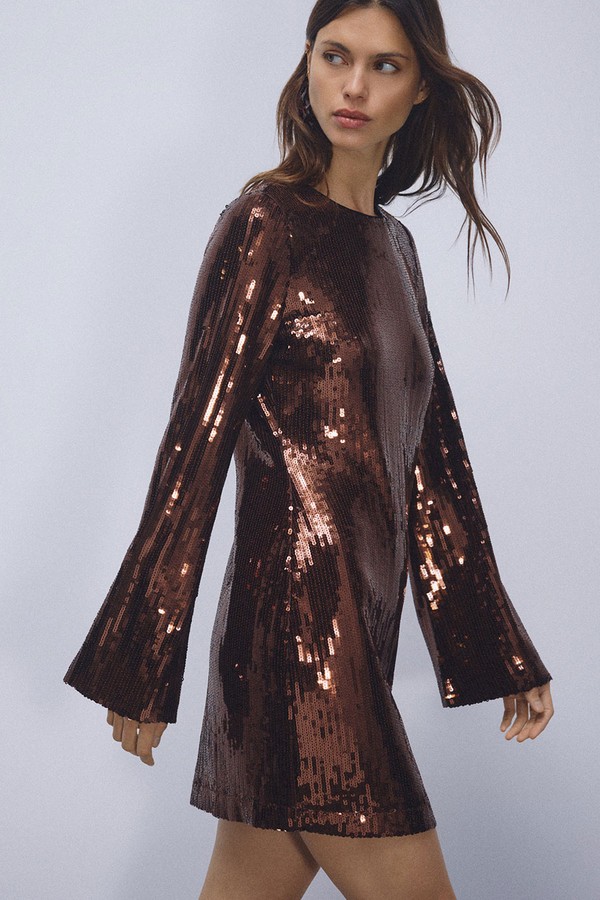 Sequin Mini Dress from  Reserved
