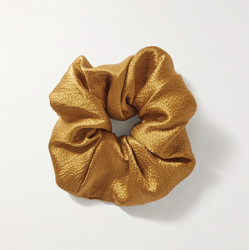 Hammered Stretch-Silk Hair Tie from Jennifer Behr