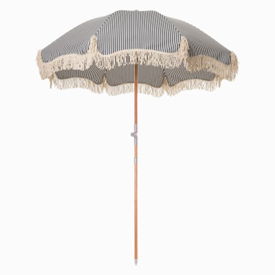 Riviera Parasol Blue Stripe from Raj Tent Club