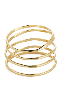 Wide Gold-Plated Armlet from Arket